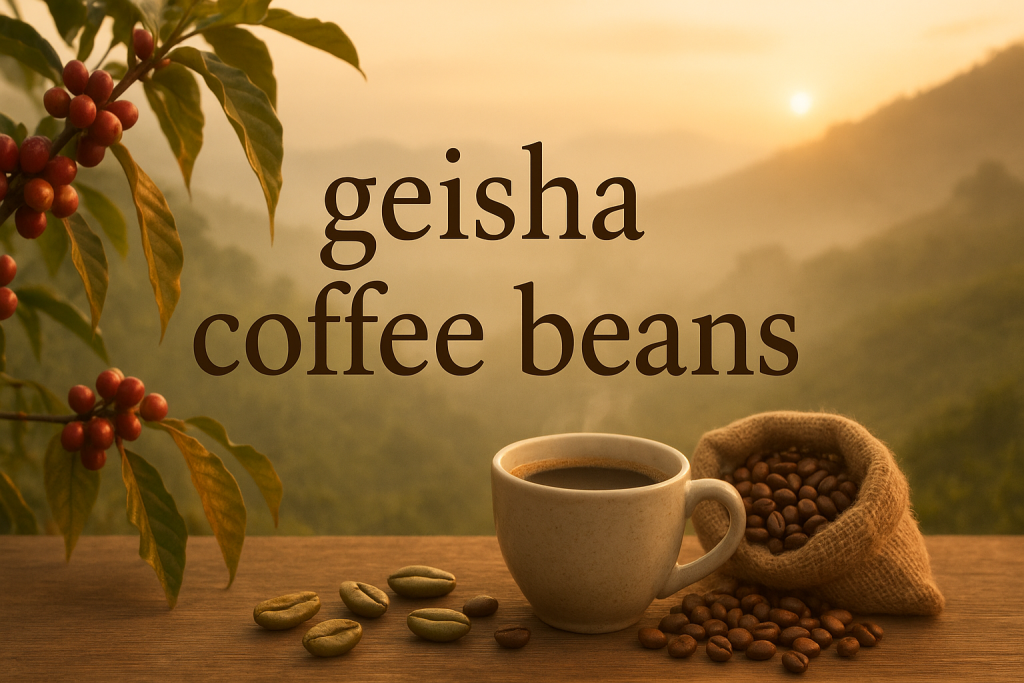 geisha coffee beans