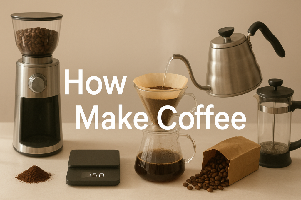 how to make coffee