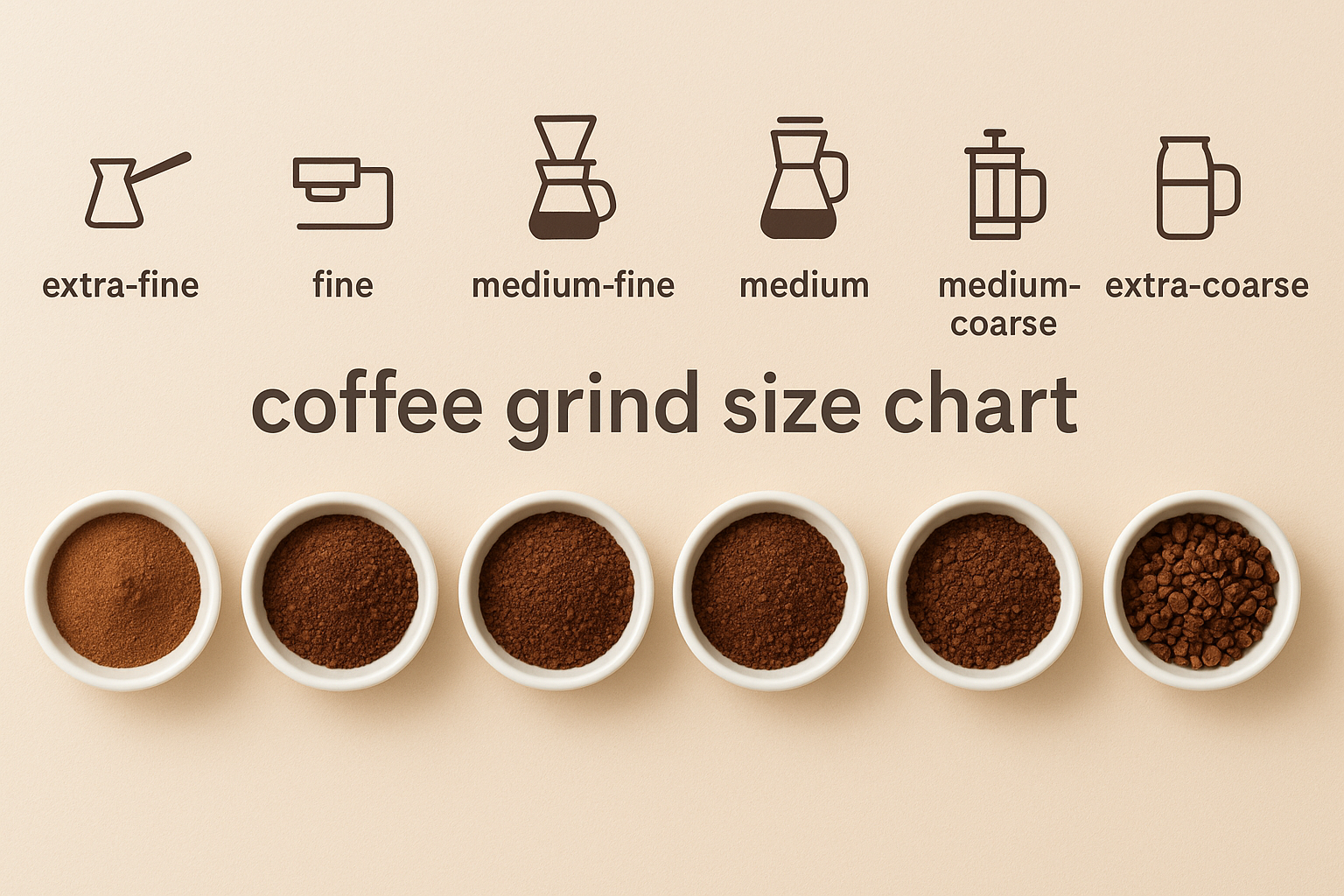 Coffee Grind Size Chart: Optimize Flavor Every Time | Coffee Maker ...