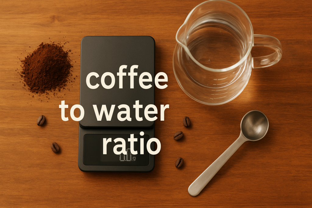 coffee to water ratio