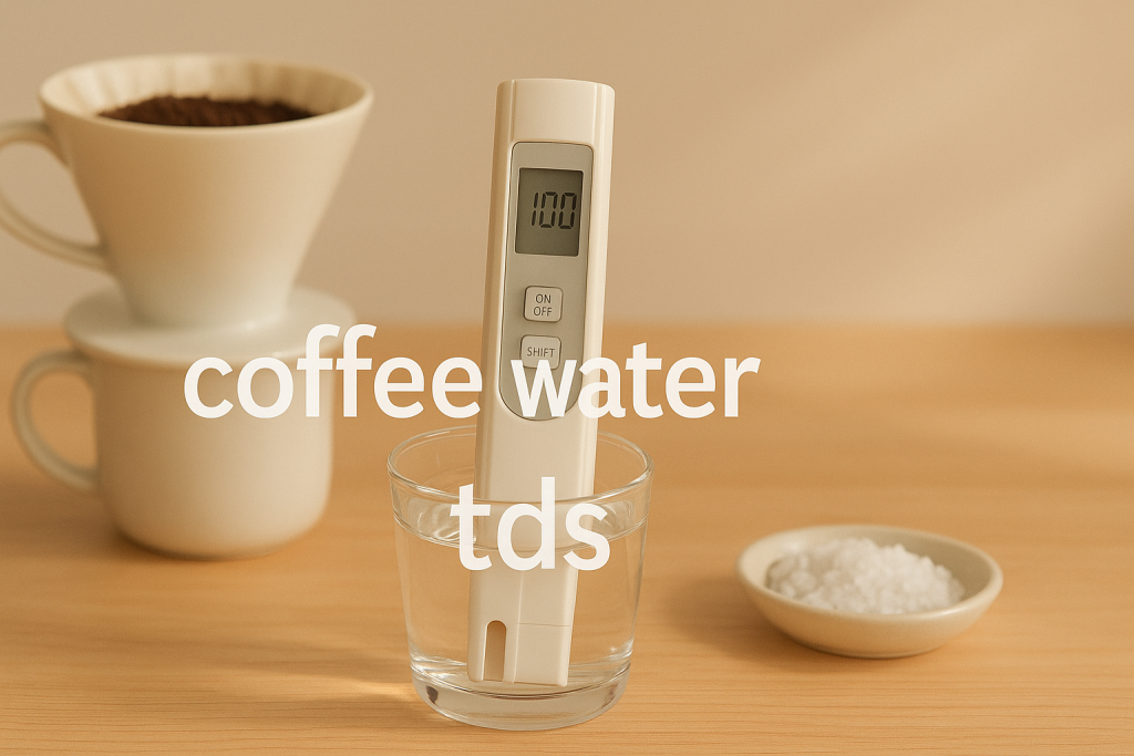 coffee water tds