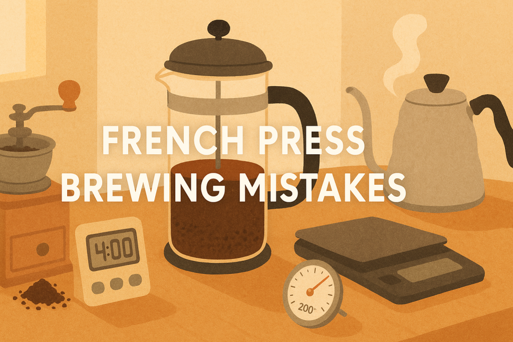 french press brewing mistakes