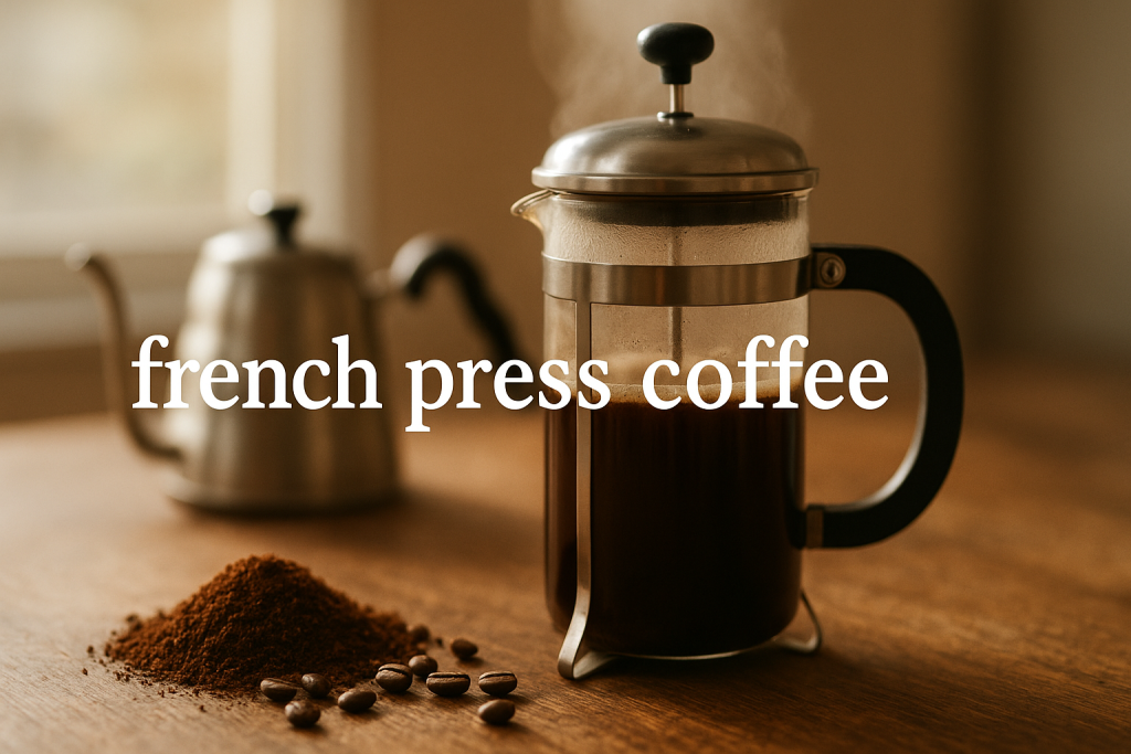 french press coffee