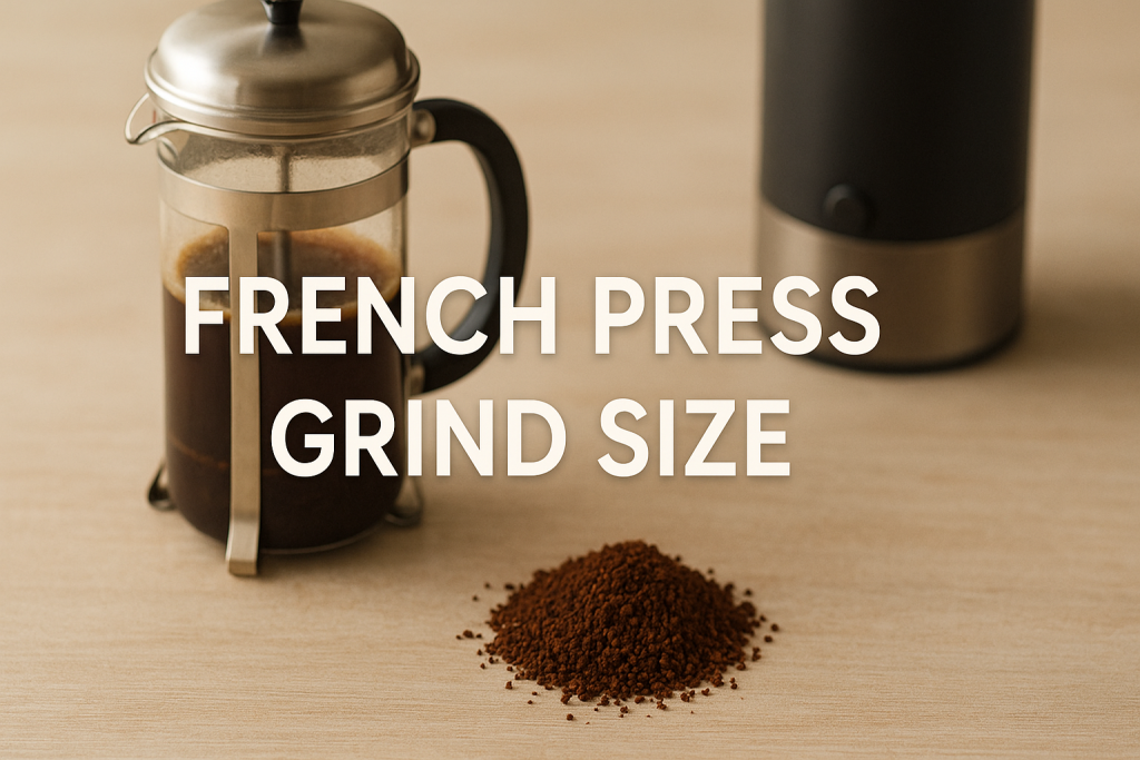 french press grind size