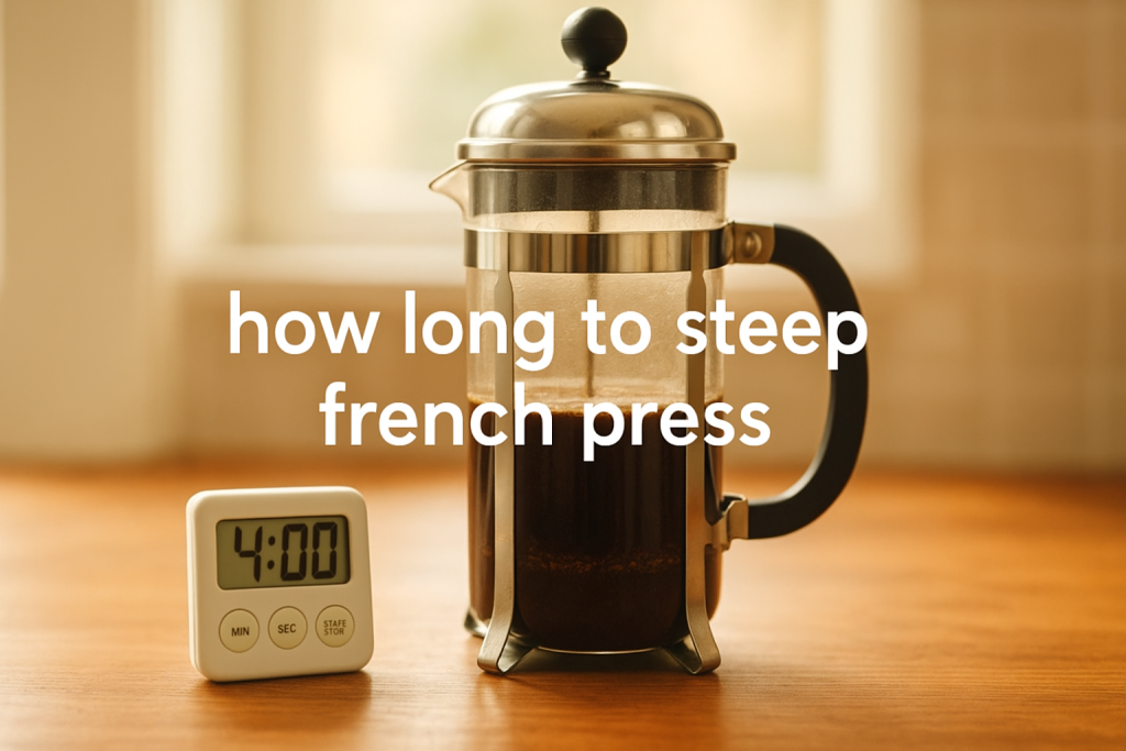 how long to steep french press