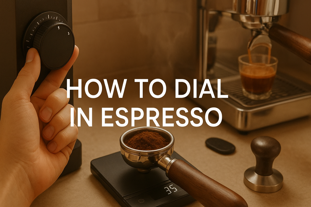 how to dial in espresso
