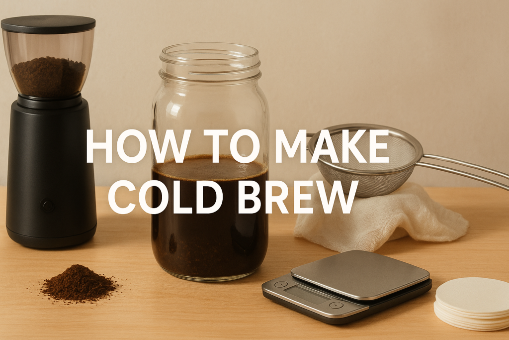 how to make cold brew