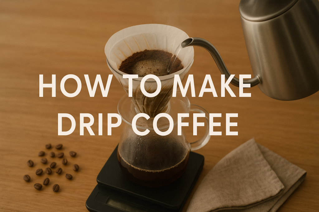 how to make drip coffee