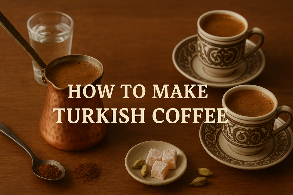 how to make turkish coffee