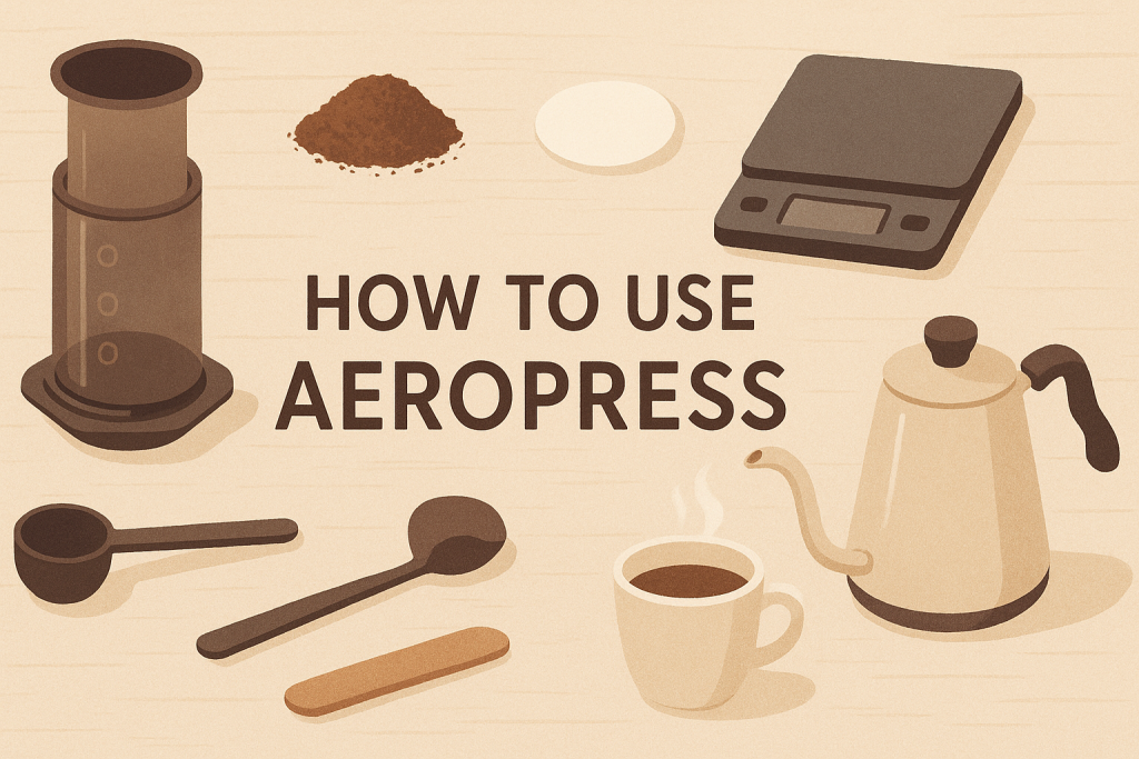 how to use aeropress
