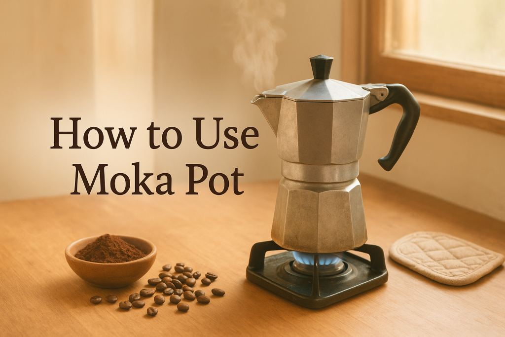 how to use moka pot