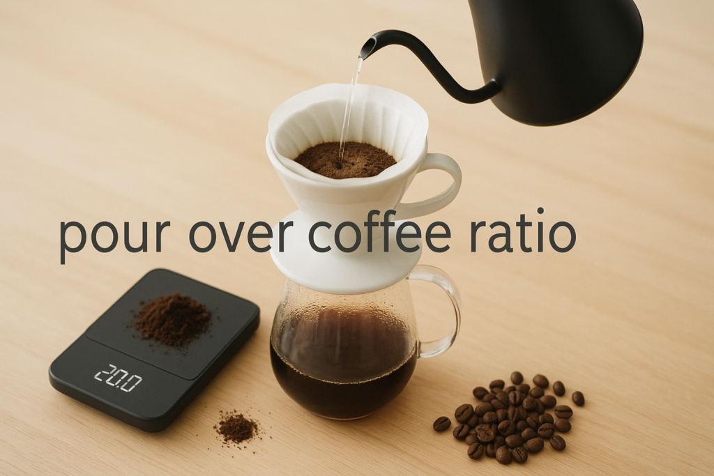 pour over coffee ratio