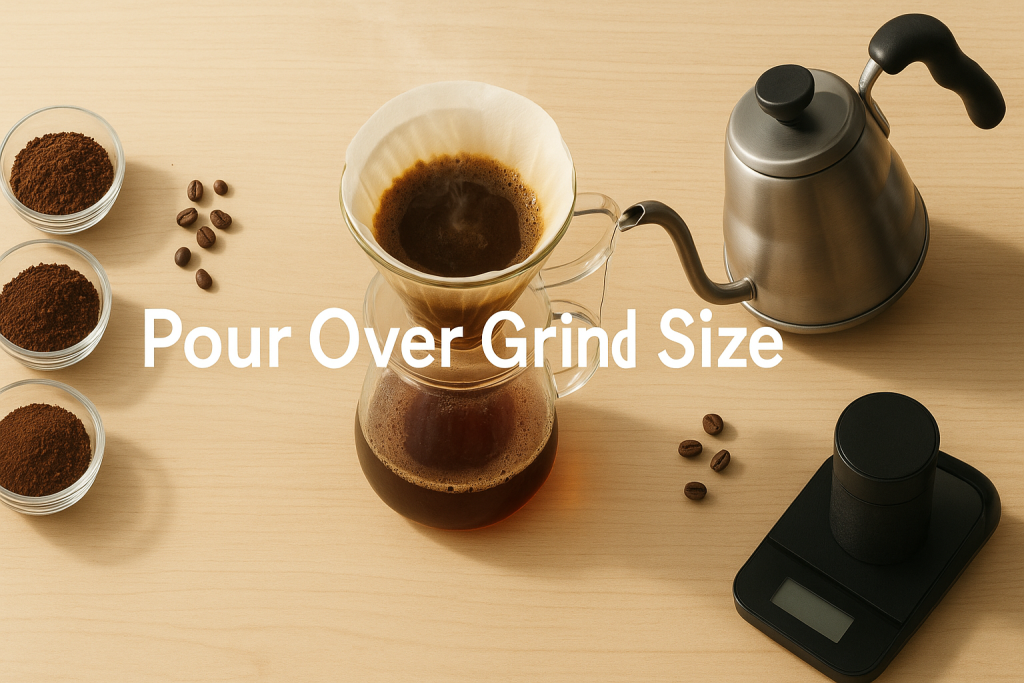 pour over grind size