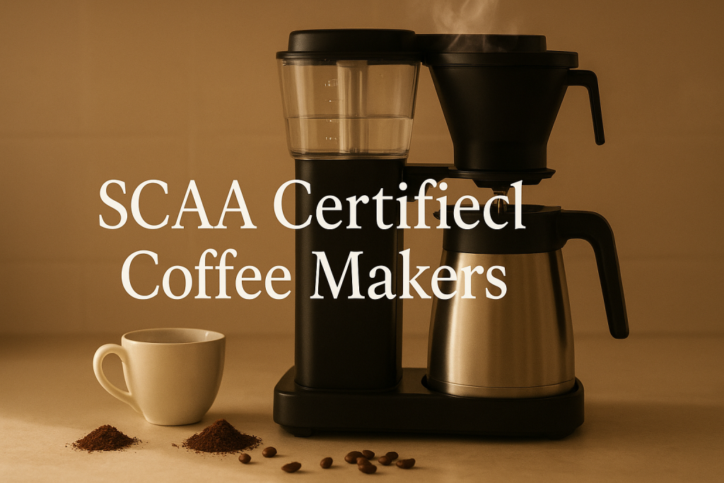 scaa certified coffee makers
