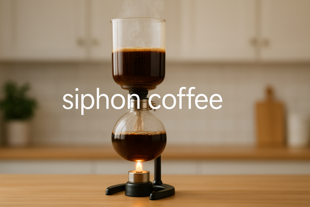 siphon coffee