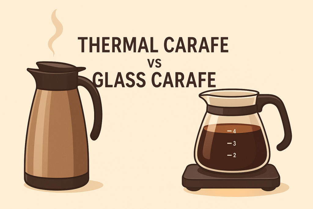 thermal carafe vs glass carafe