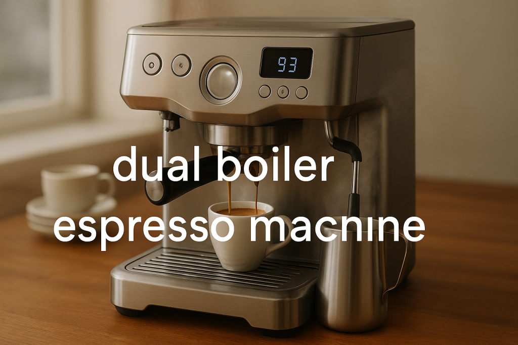 dual boiler espresso machine
