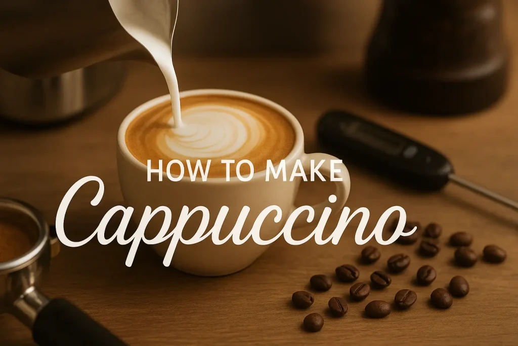 how to make cappuccino