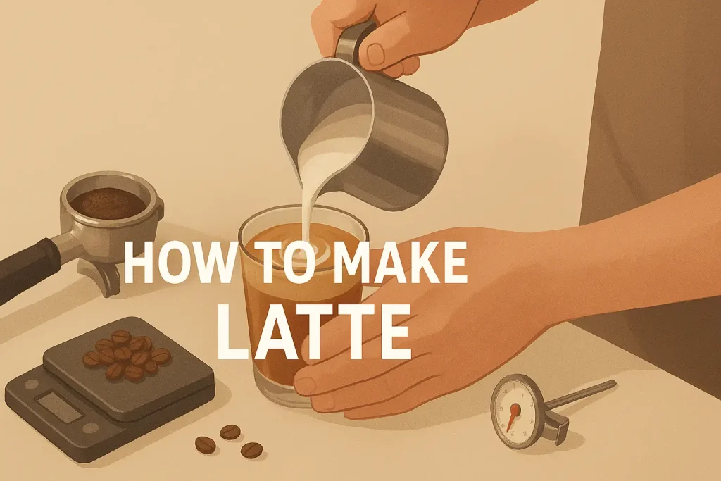 how to make latte