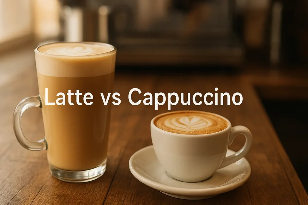 latte vs cappuccino