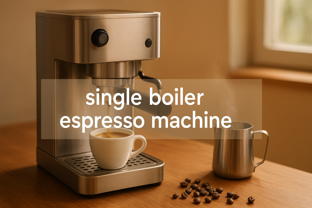 single boiler espresso machine