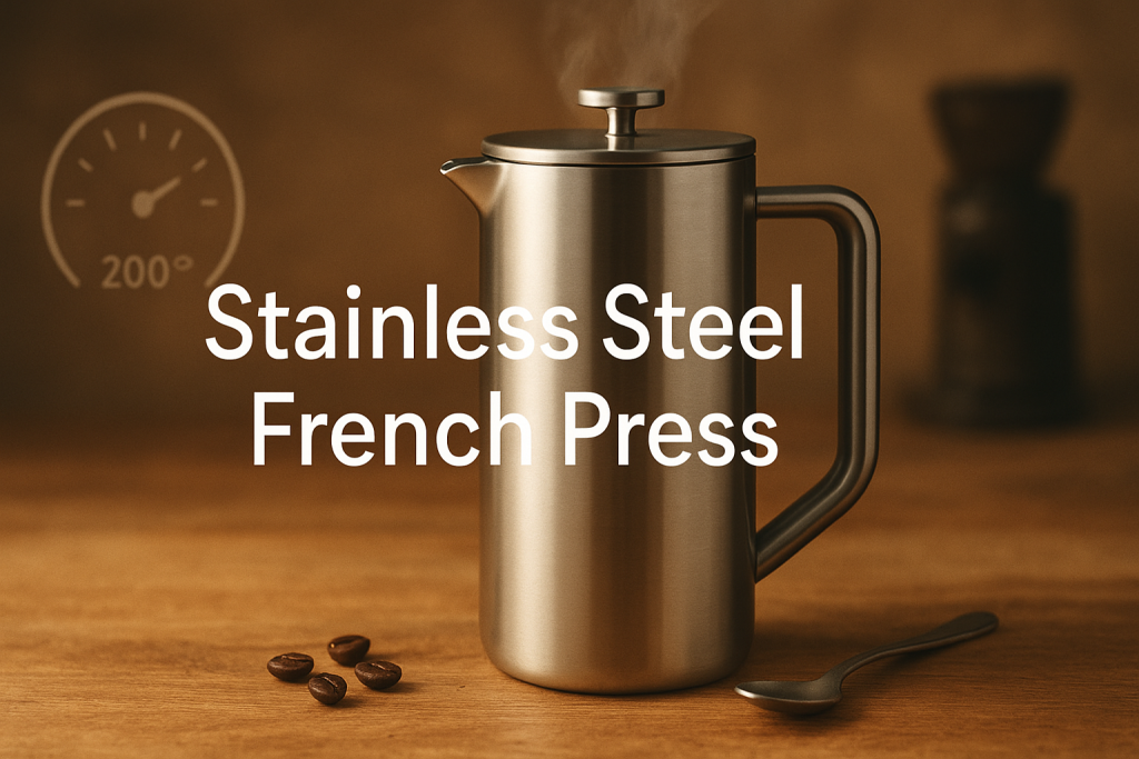 stainless steel french press