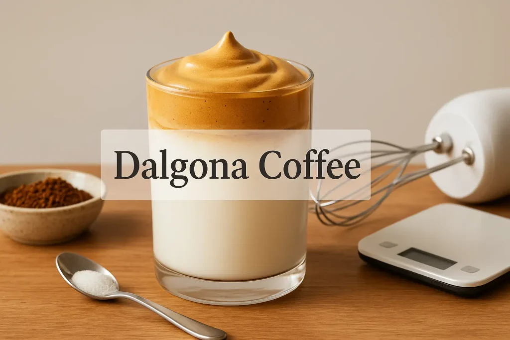 dalgona coffee