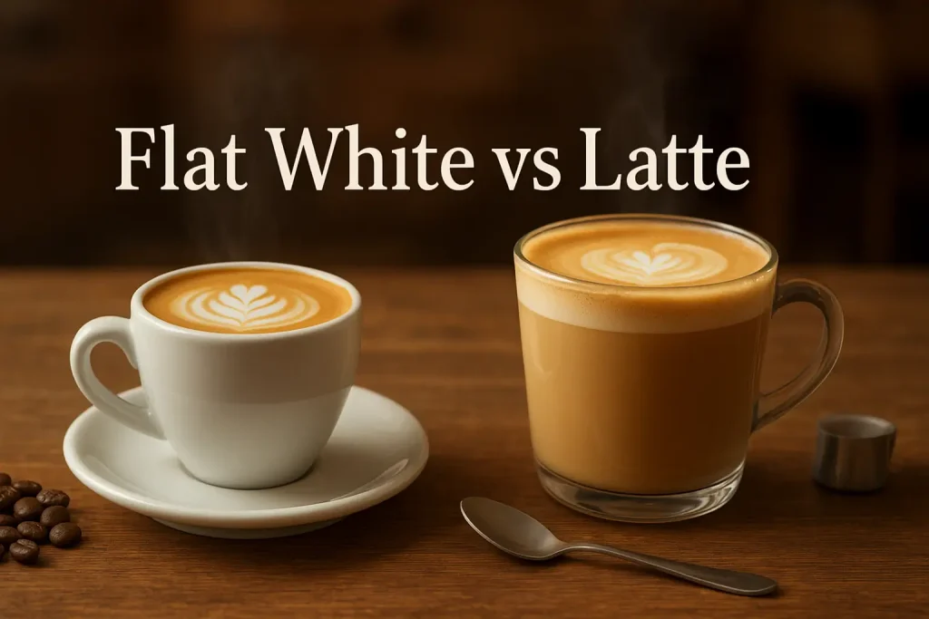 flat white vs latte