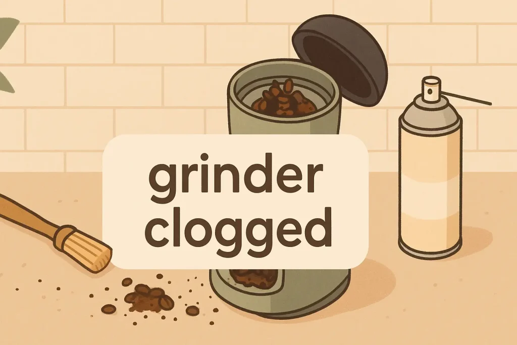 grinder clogged