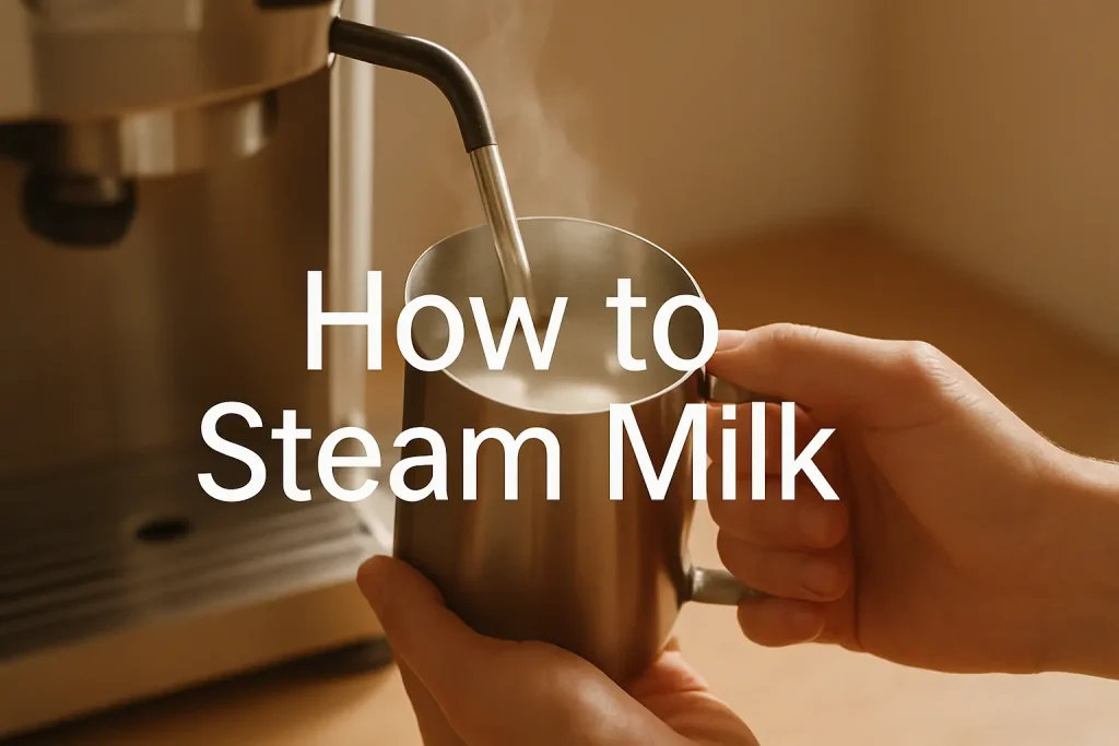 how to steam milk