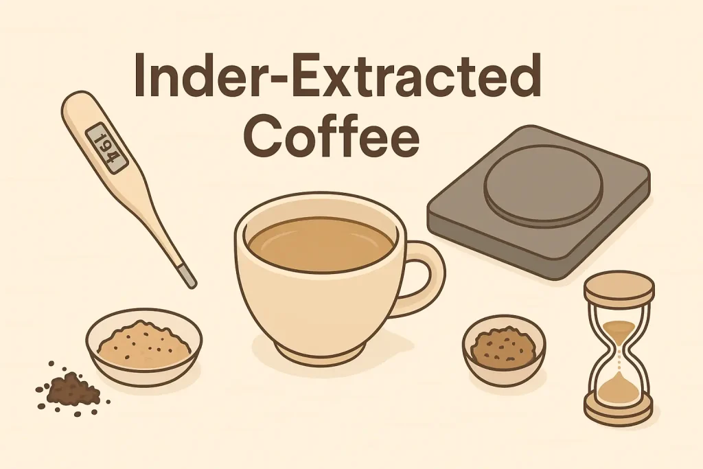 under extracted coffee