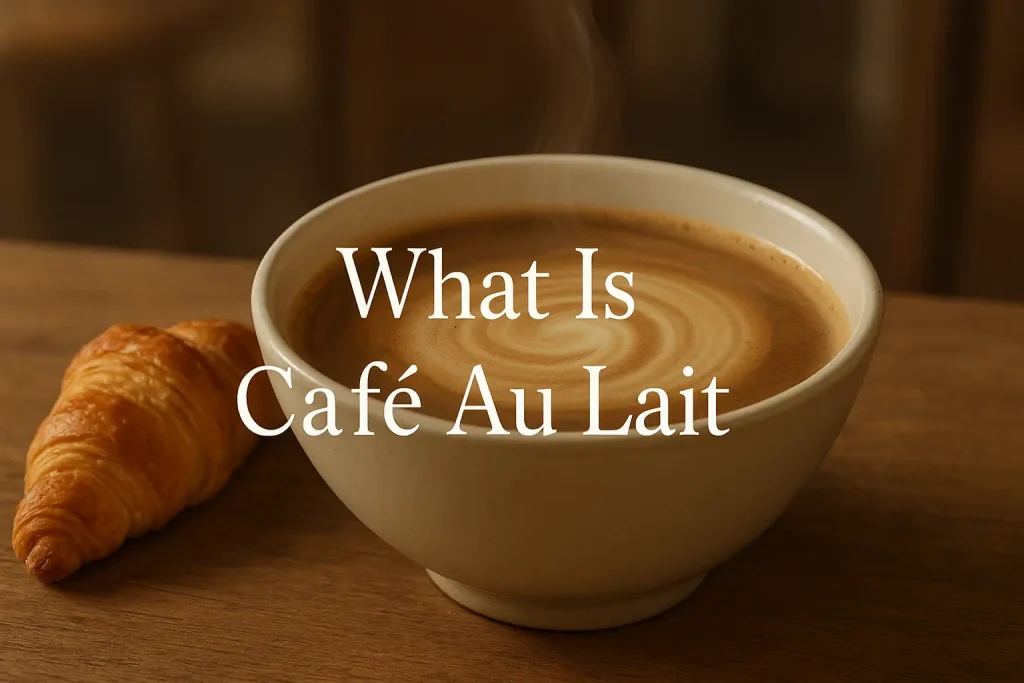 what is café au lait