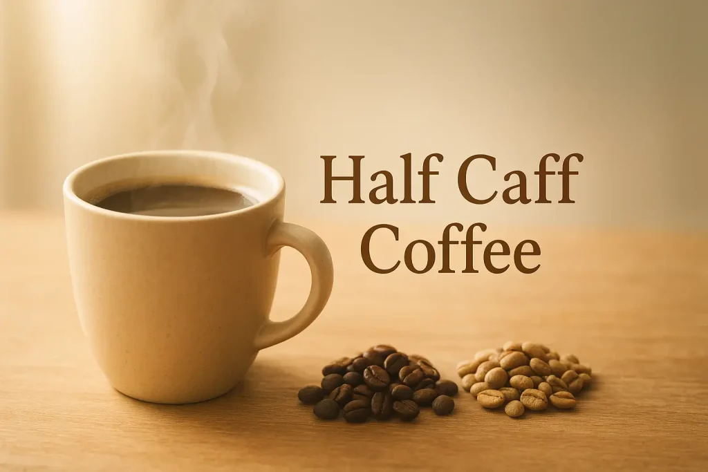 half caff coffee