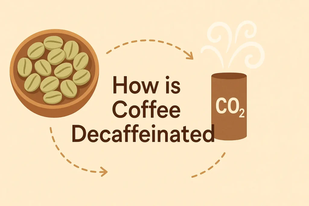 how is coffee decaffeinated