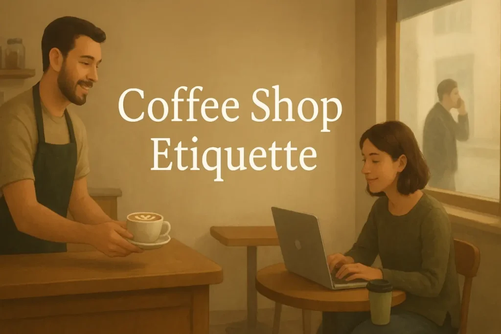 coffee shop etiquette