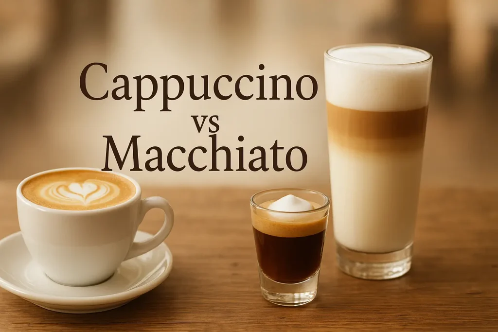 cappuccino vs macchiato