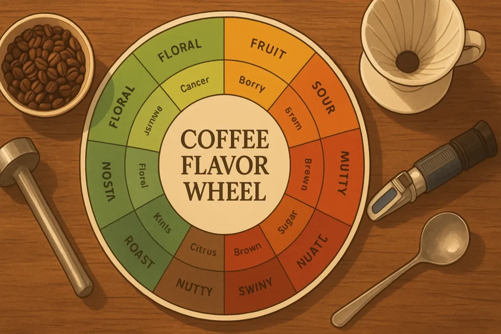 coffee flavor wheel