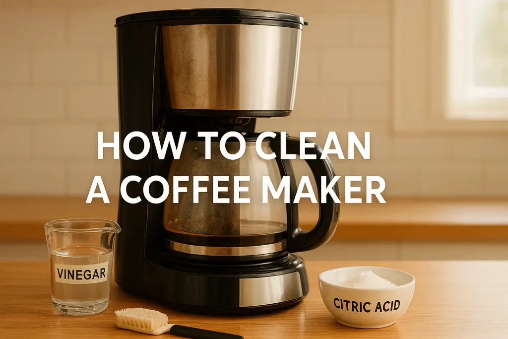 how to clean coffee maker