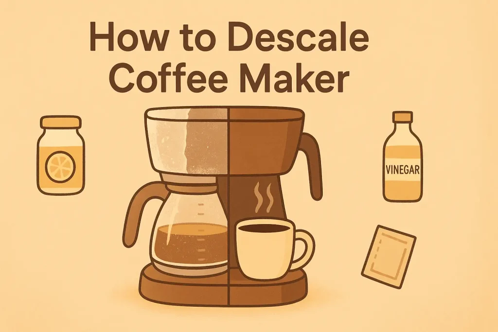 how to descale coffee maker