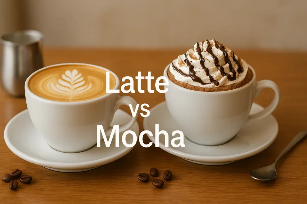 latte vs mocha