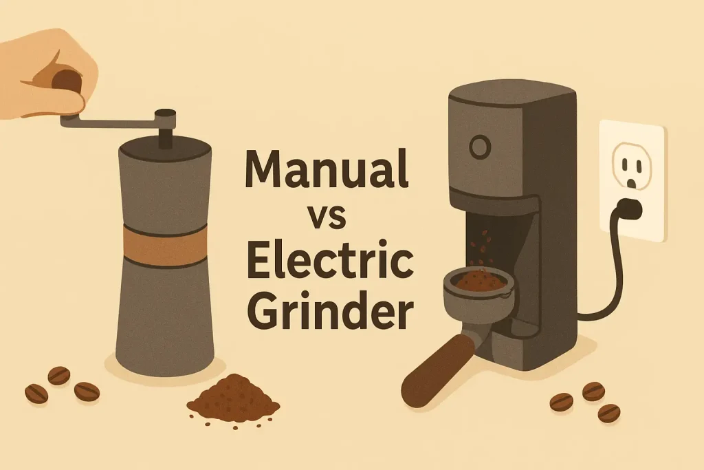 manual vs electric grinder